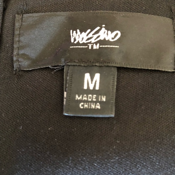 MOSSIMO Multi colored V neck sleeveless dress, gorgeous texture, US Size M - Picture 9 of 10